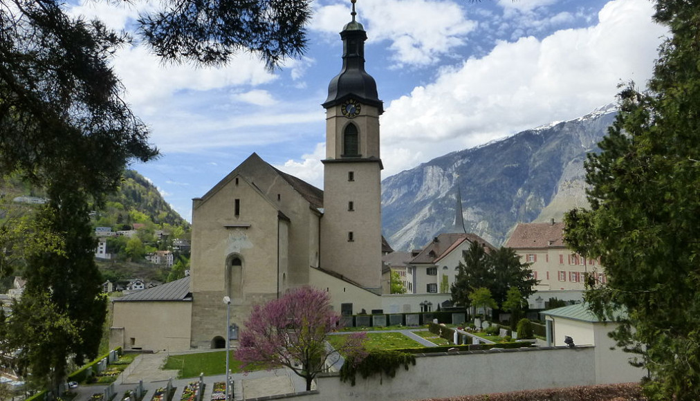 Cathédrale Notre-Dame-de-l&#039;Assomption à Coire / ©Slightlym, CC BY-SA 3.0 Wikimedia Commons