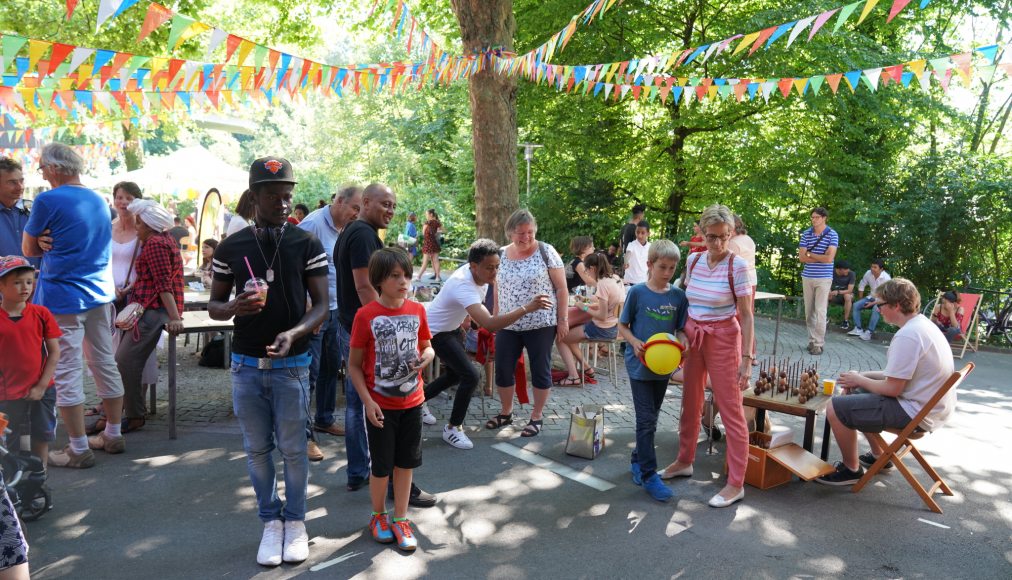 Durant la fête d’Action parrainage, il était possible de s’initier à différents jeux. Durant la fête d’Action parrainage, il était possible de s’initier à différents jeux. / ©Action parrainage