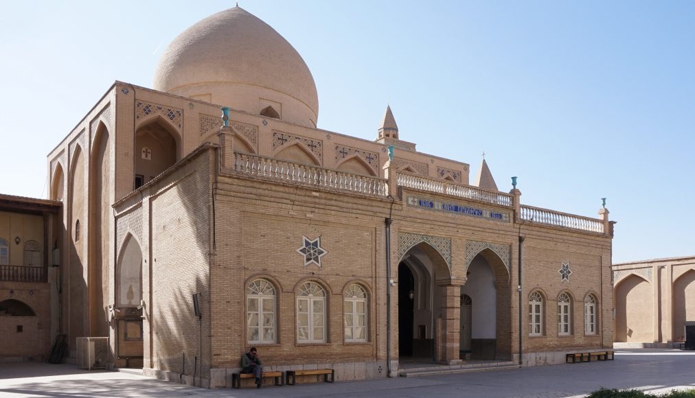 La cathédrale arménienne Saint-Sauveur d'Isaphan en Iran. La cathédrale arménienne Saint-Sauveur d'Isaphan en Iran. / © CC (by-sa) Wikimedia/Bernard Gagnon
