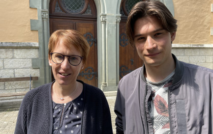 Les deux nouveaux pasteurs. © Protestinfo