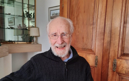 Frank Bridel a fêté ses 100 ans le 25 décembre dernier. / ©Geneviève Bridel