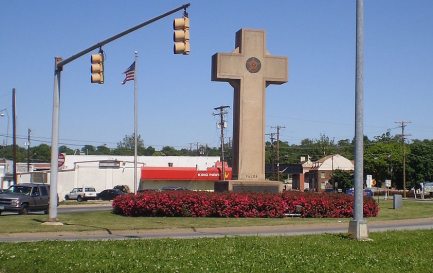 La &quot;Peace Cross&quot; dans le Maryland, Etats-Unis / © Wikimedia Commons (CC-BY-SA-3.0/Ben Jacobson/Kranar Drogin)