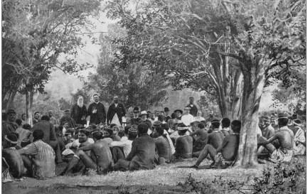 Photo d&#039;archive d&#039;une mission britannique à Natal, en Afrique du Sud. / IStock