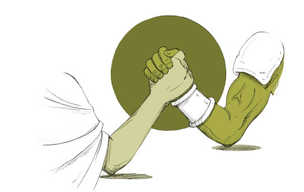 Le refus d’être l’homme providentiel / ©Mathieu Paillard
